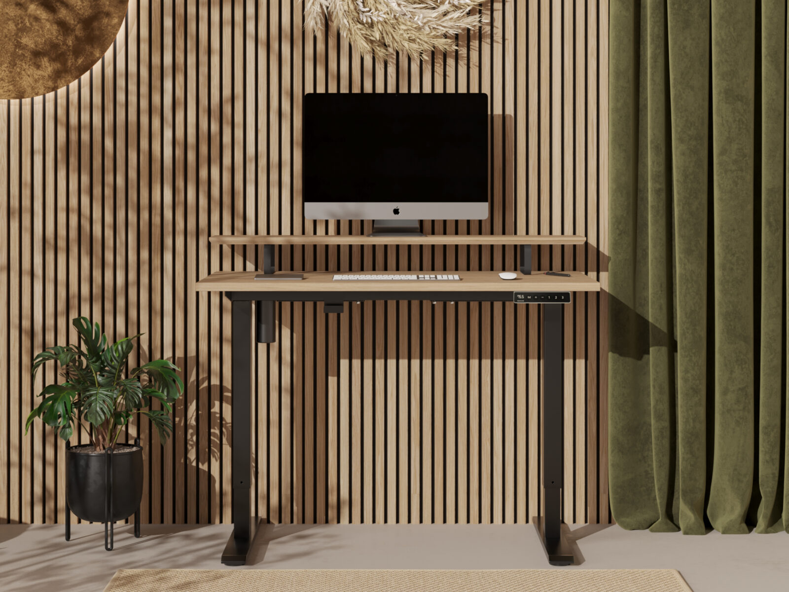 Malý drevený písací stôl, 100-110 x 50-60 cm