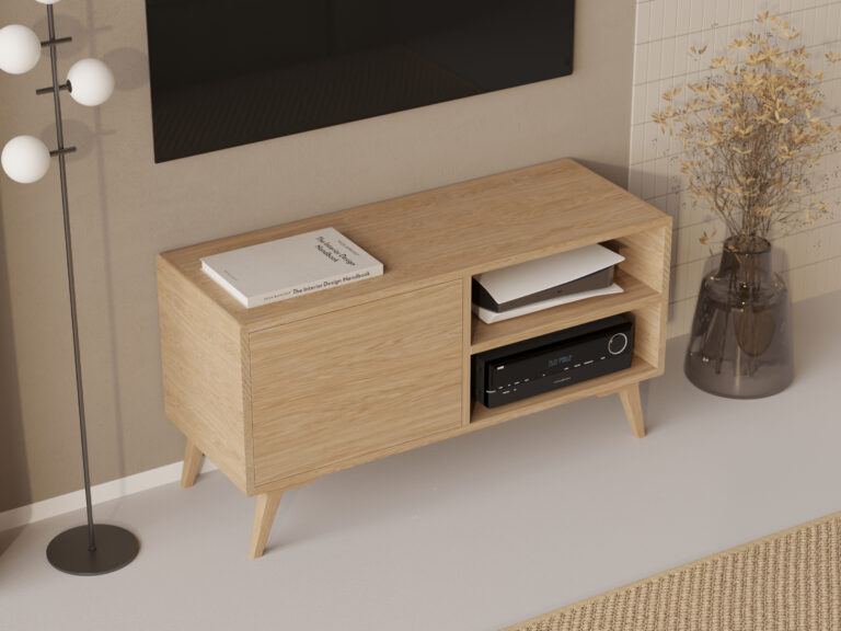 Moderný TV stolík, 120 cm