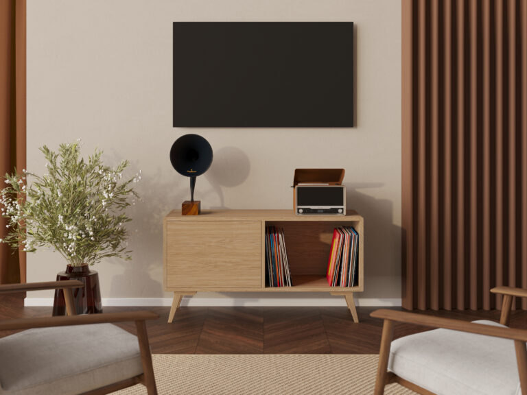 Moderný TV stolík, 120 cm