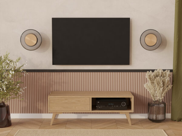 Škandinávsky TV stolík, 120 x 45 cm